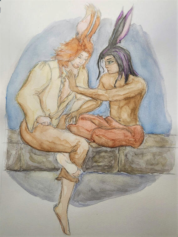 No Scar (watercolor)